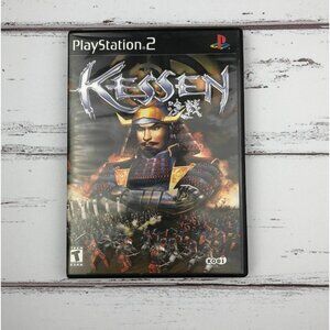 Kessen Sony PlayStation 2 PS2 Video Game Tested And Works